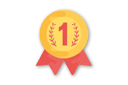 logo qui notifie le brevet et la victoire de l’innovation